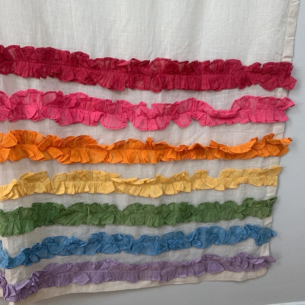PB Teen Pottery Barn Casa Siesta Sheer Curtain NEW!